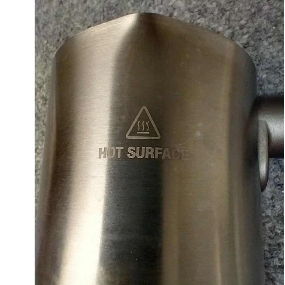 Keurig Milk Frother Replacement Pitcher Stainless Steel Silver With Lid